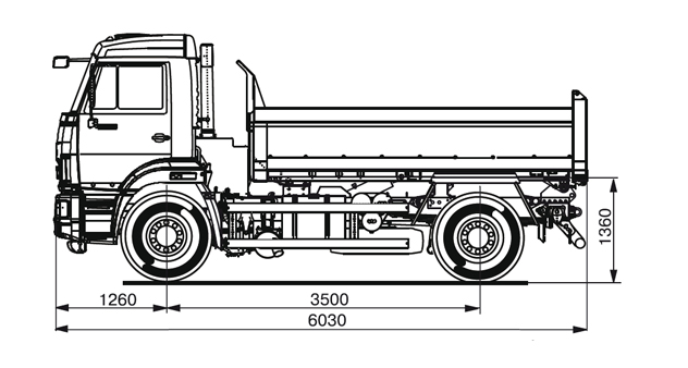 Самосвал КАМАЗ 6580 схема 2.jpg