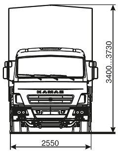 Бортовой КАМАЗ 4308 схема.png